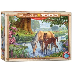 Puzzle 1000 The Fell Ponies by Steve Crisp 6000-0976 - Eurographics