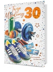 Karnet B6 Urodziny (wymienne cyfry) - Pan Dragon