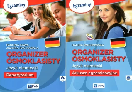 ORGANIZER ÓSMOKLASISTY PAKIET J. NIEMIECKI - Paulina Kawa, Joanna Pac-Kabała
