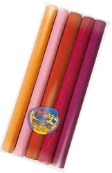 Bibuła mini 25x200cm odcieni czerwieni 5 kolorów - Alfa Pastello