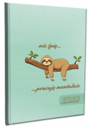 Kalendarz 2026 A5 tygodniowy notatka Leniwiec 2 - EV-Corp