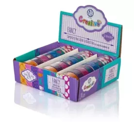 Taśma dekoracyjna brokatowa Fancy (24szt) ASTRA - ASTRA papiernicze