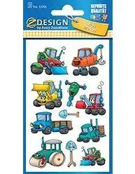 Naklejki papierowe - Pojazdy 1 - Zdesign