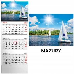 Kalendarz 2026 tródzielny mazury - Evena