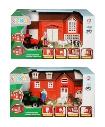 Zestaw rolniczy dom farmera z figurkami - SWEDE