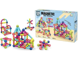 Klocki magnetyczne 3D 128el - ADAR