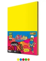 Papier ksero A3 80g 5 kolorów 100 arkuszy - Alfa Pastello