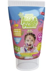 Farba dla malowania palcami różowa 65ml - Boti