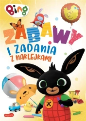 Bing. Zabawy i zadania z naklejkami - Beata Żmichowska