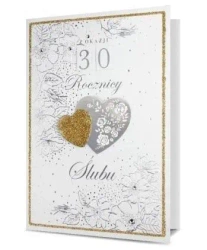 Karnet B6 Rocznica (wymienne cyfry) - Pan Dragon