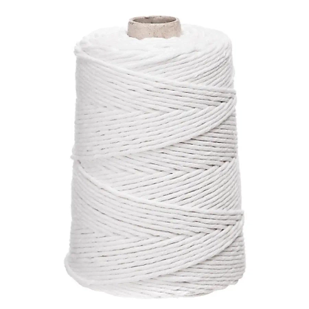 Sznurek bawełniany skręcany biały 2mmx100m - Dalprint dpCraft