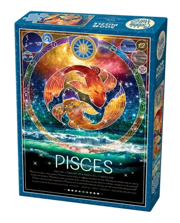 Puzzle 500 Znaki zodiaku Ryby - Cobble Hill