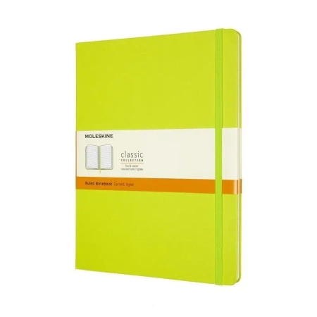 Notes Classic XL 19x25 linia 192str TW lemon green - Moleskine
