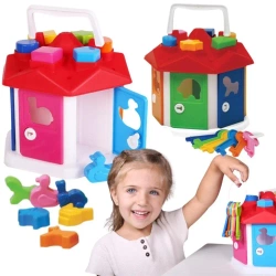 Sorter Mądry maluch Domek - Technok