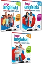 Język angielski. Karty pracy. Klasy 1-3 SP ZESTAW - praca zbiorowa