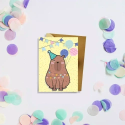 Karnet mini B8 Kapibara - Henry