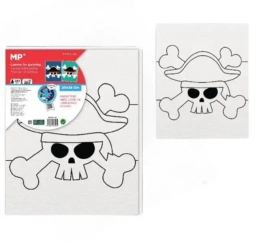 Płótno do malowania czaszka 20x25 - MP Main Paper