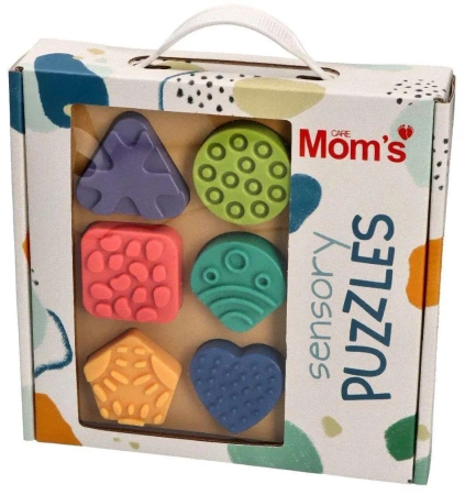 Sensoryczne Puzzle Kształty - Mom's Care