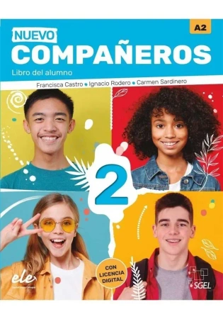Nuevo Companeros 2 A2 Podręcznik - praca zbiorowa