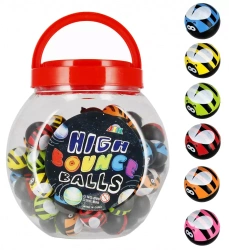 Piłka Kauczukowa 3cm 84szt. Mix Mega Creative 536510