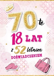 Karnet Urodziny 70 - Armin Style