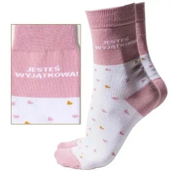 Skarpety Jesteś wyjątkowa! rozm. 36-39 - Be-Happy Gifts