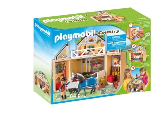 Playmobil Play Box Stadnina koni 5418