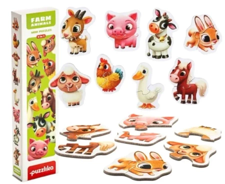 Puzzle Zwierzęta gospodarskie - Cubika
