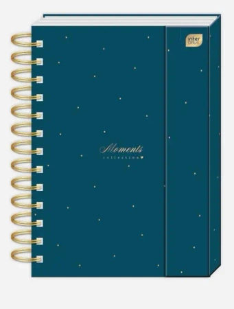 Album B5 25 kart metaliczny Granat - INTERDRUK