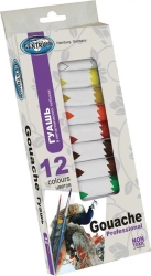 Farby gwaszowe 12 kolorów 12ml - Centrum