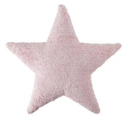 Poduszka gwiazdka różowa - Lorena Canals