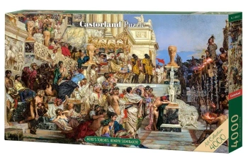 Puzzle 4000 Nero's Torches Henryk Siemiradzki - Castorland