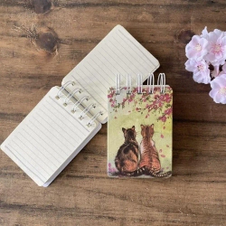 Kołonotes A7 SSN32 Koty i kwiaty - Alex Clark