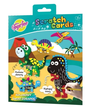 Zdrapki Dinozaury STnux