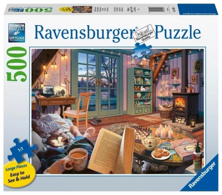 Puzzle 2D: Przytulne miejsce 500el - Ravensburger