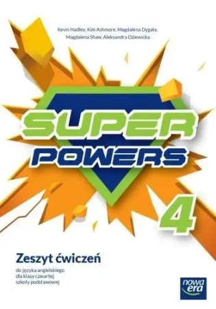Język angielski SP 4 Super powers neon Ćw. 2023 - praca zbiorw