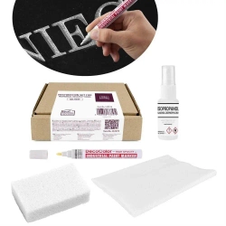 Zestaw do renowacji srebrnych napisów na pomnikach - LEVIATAN