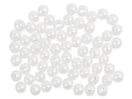 Koraliki 8mm białe - Fandy