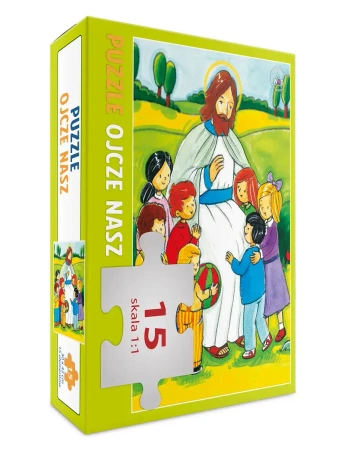 Puzzle 15 elementów. Ojcze nasz