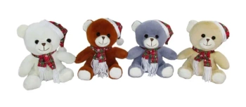 Miś świąteczny 20cm MIX - Sun-Day