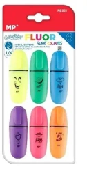 Zakreślacz fluorescencyjny mini 6szt - MP Main Paper