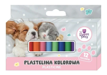 Plastelina The Sweet Pets 12 kolorów - Beniamin