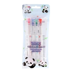 Zakreślacze i stempelki 2w1 4szt - Strigo