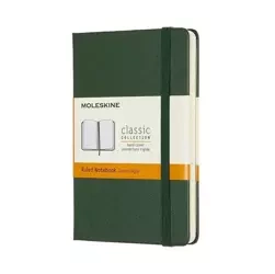 Notes Classic 9x14 tw. linie - myrtle green - Moleskine