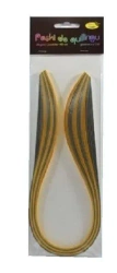 Paski do quillingu 5mmx50cm złote 100szt - Galeria Hobby