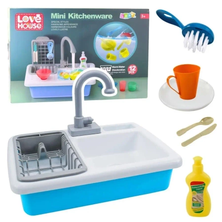 Zlewozmywak z obiegiem wody 12el - Leantoys