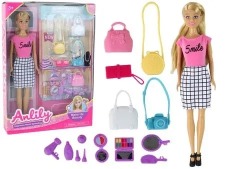 Zestaw lalka Anlily + akcesoria - Leantoys