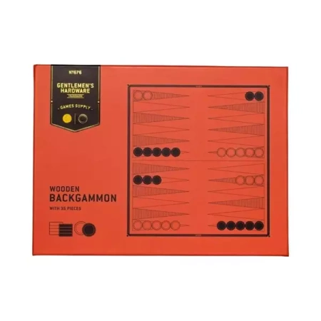 Wooden Backgammon - Gentlemen's Hardware