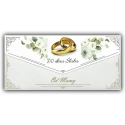 Karnet-koperta Ślub od Mamy - Trend