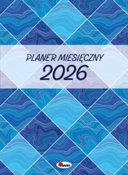 Kalendarz 2026 planer miesięczny A4 Kwadraty - praca zbiorowa